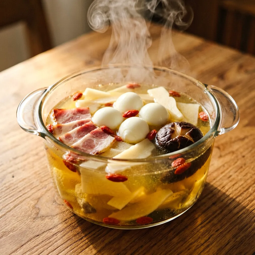 Anhui Huangshan Stewed Pigeon Eggs