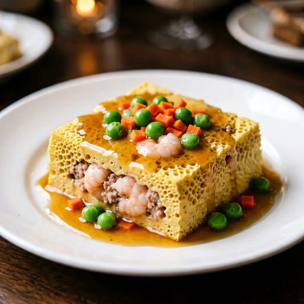 什锦蜂窝豆腐