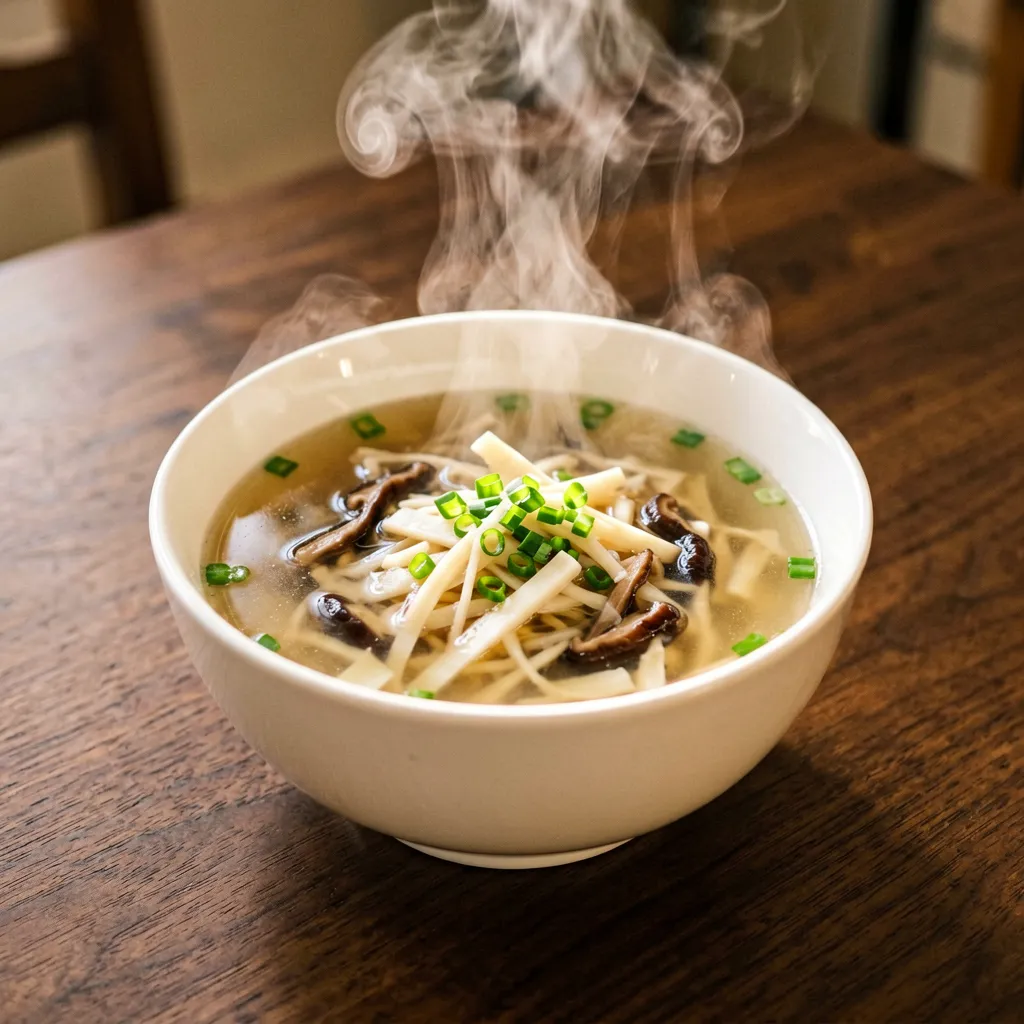 竹笋香菇汤