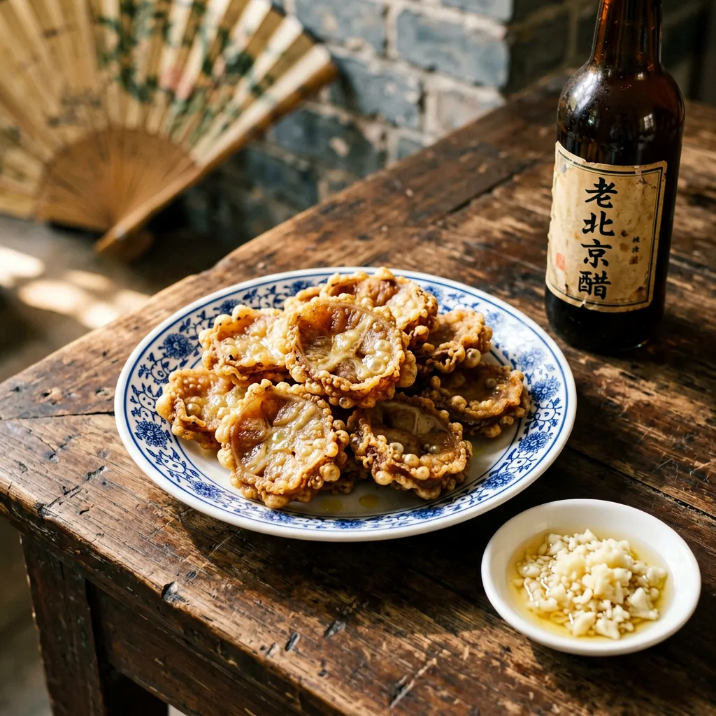 Salchicha de Almidón Frita de Pekín