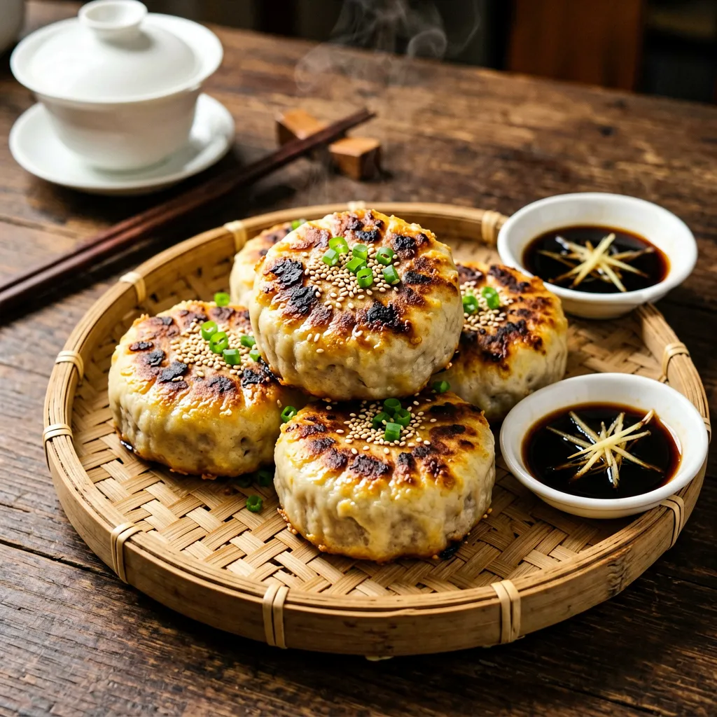 Beijing Men Ding Rou Bing (Torta de Carne 'Prego de Porta')