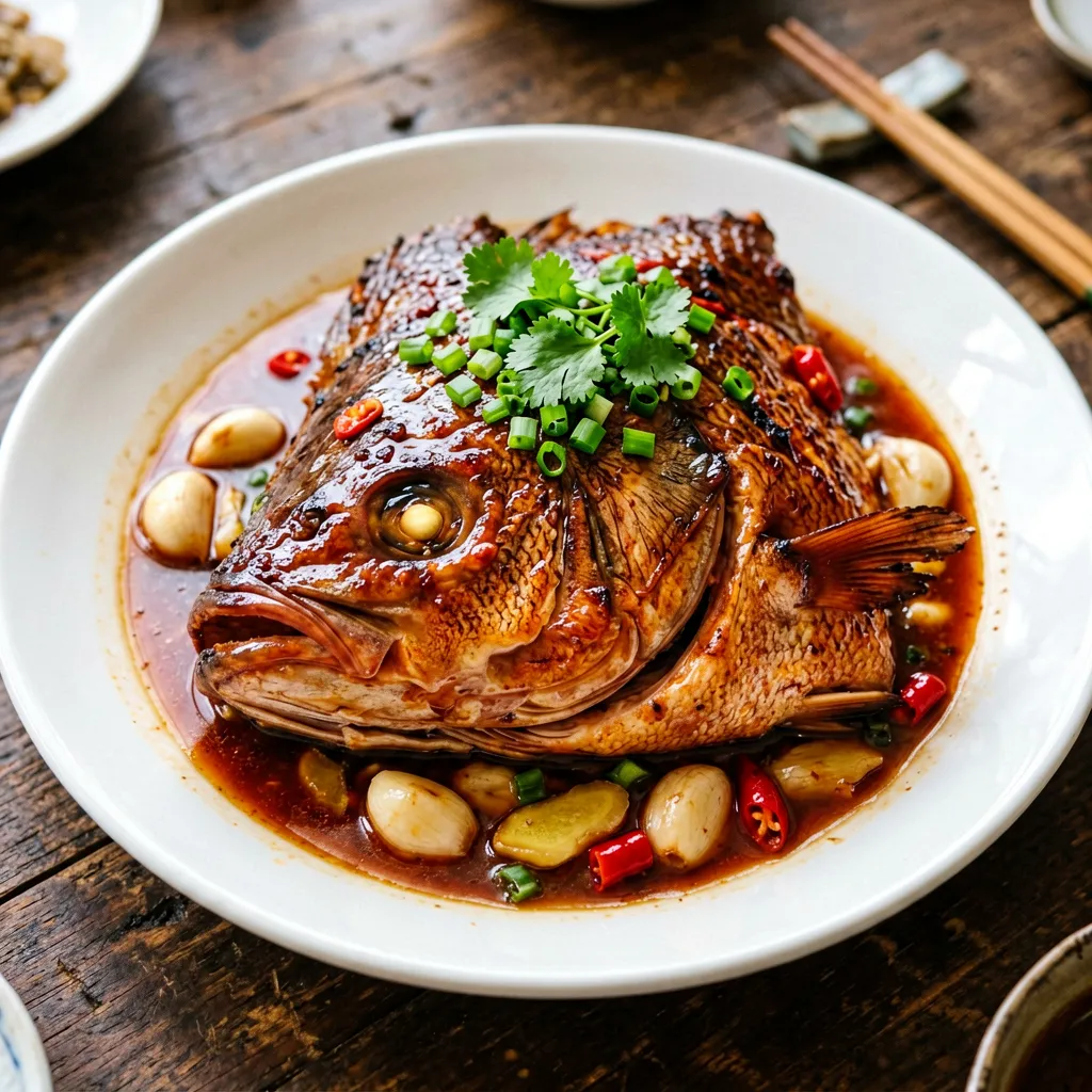Cabeza de Pescado Grande