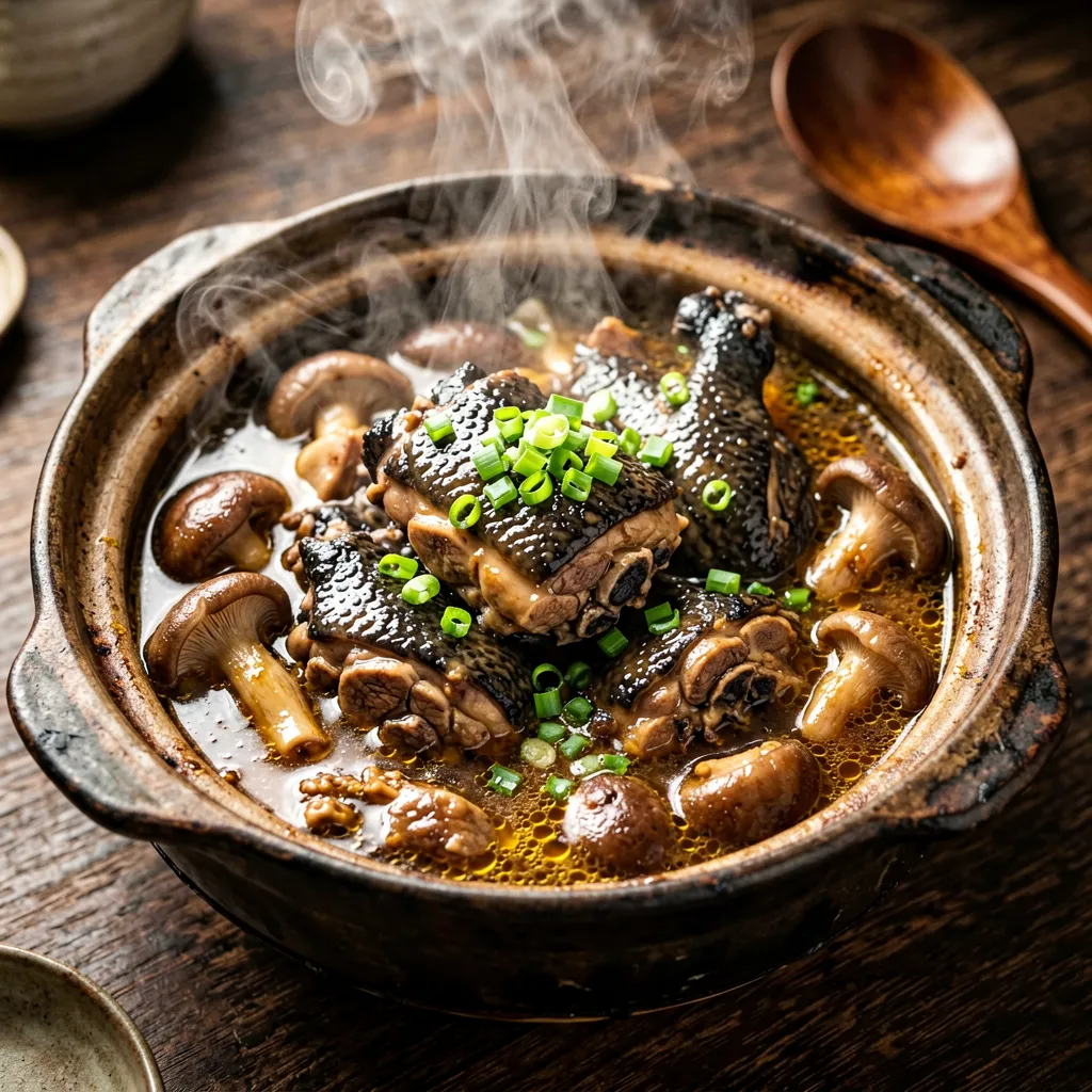 黑鸡拆烩老猫公