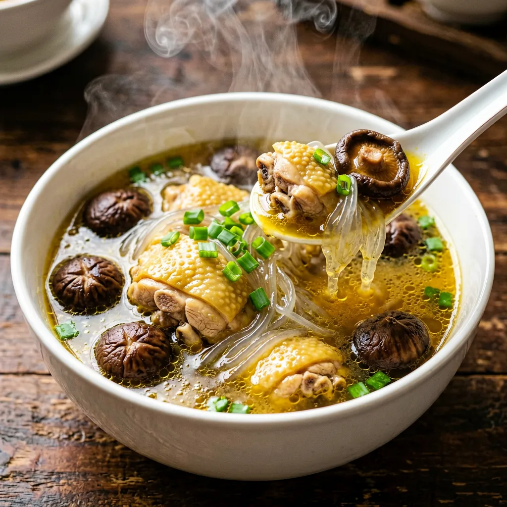 小鸡炖蘑菇