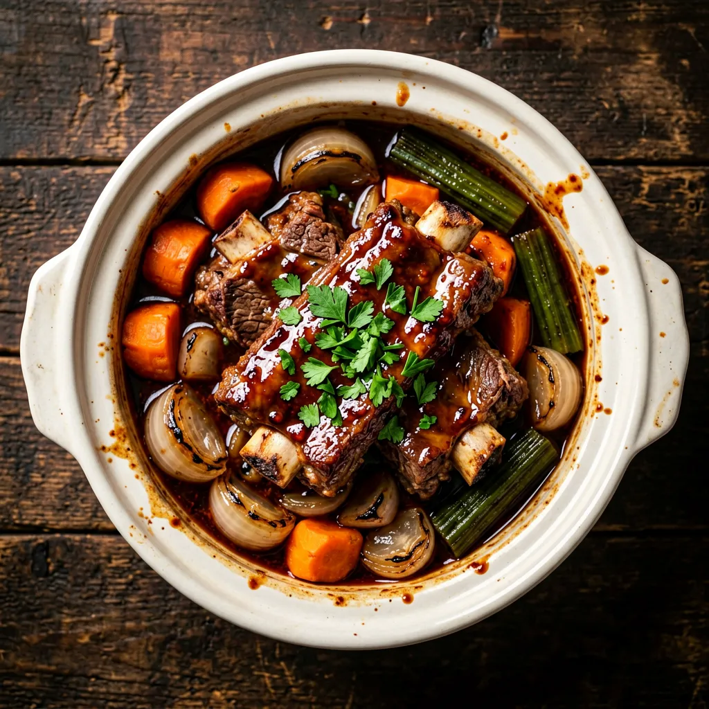 Braised Oxtail in Red Wine