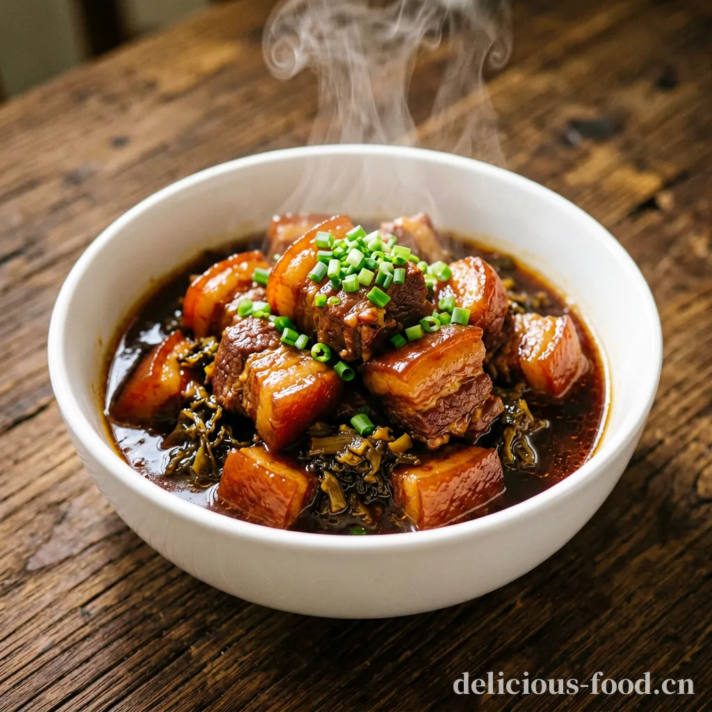 咸菜焖猪肉