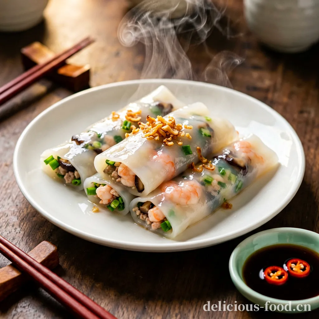 Chaozhou Rice Noodle Rolls