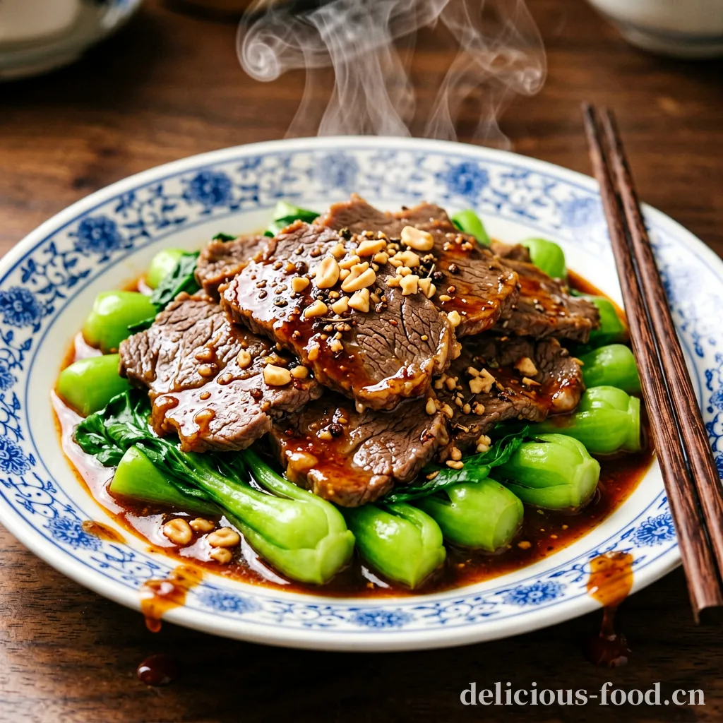 Ternera con salsa satay de Chaozhou