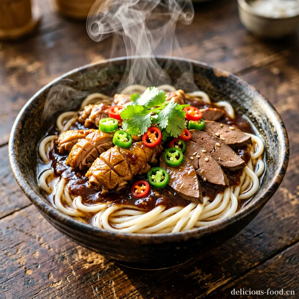 鸡杂面