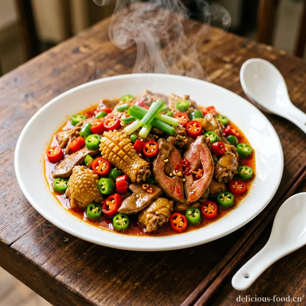 泡椒鸡杂