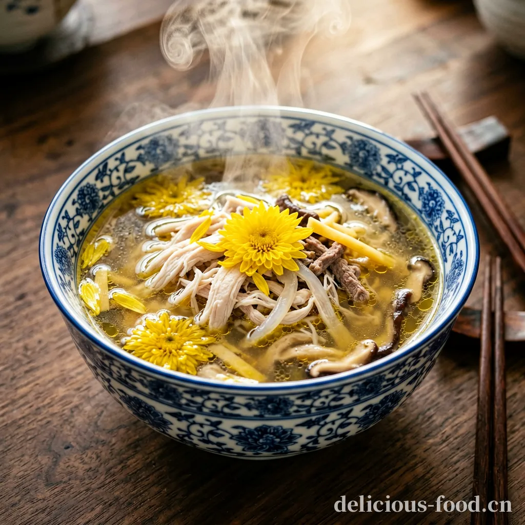 菊花龙虎凤蛇羹