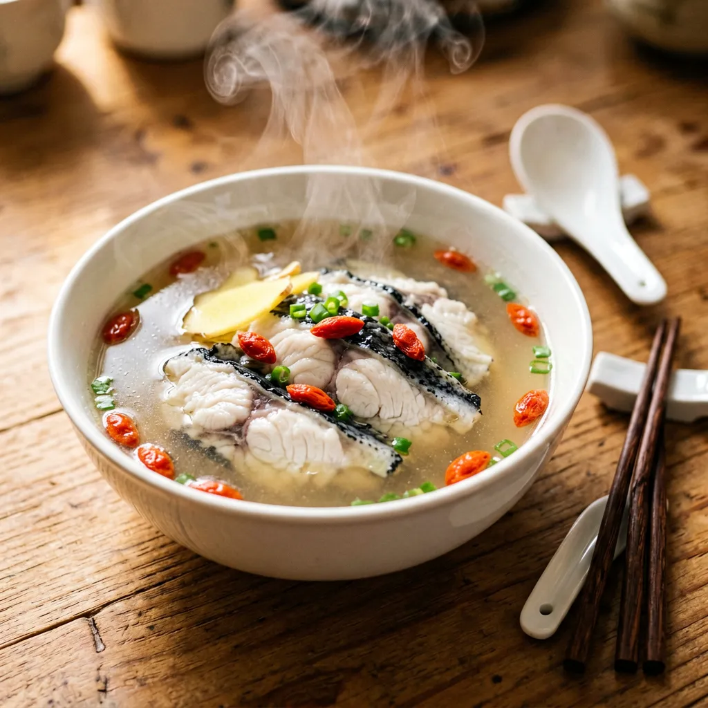 Clear Simmered Black-Ear Eel