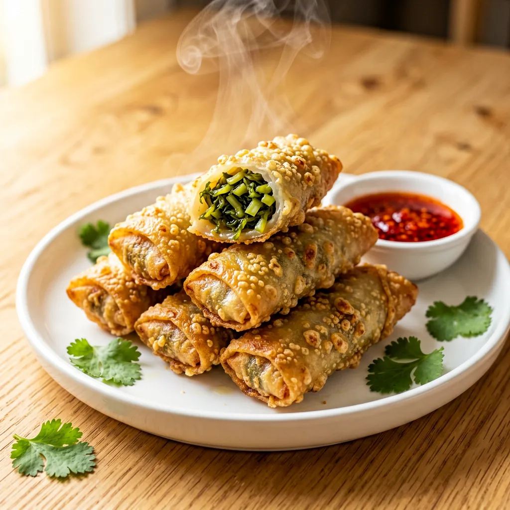 酥炸酸菜卷