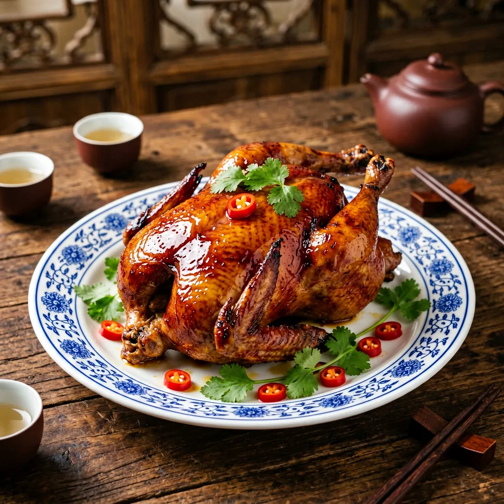 다오커우 브레이즈드 치킨 (다오커우 닭찜)