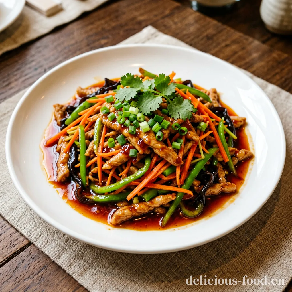 위샹러쓰 (鱼香肉丝)
