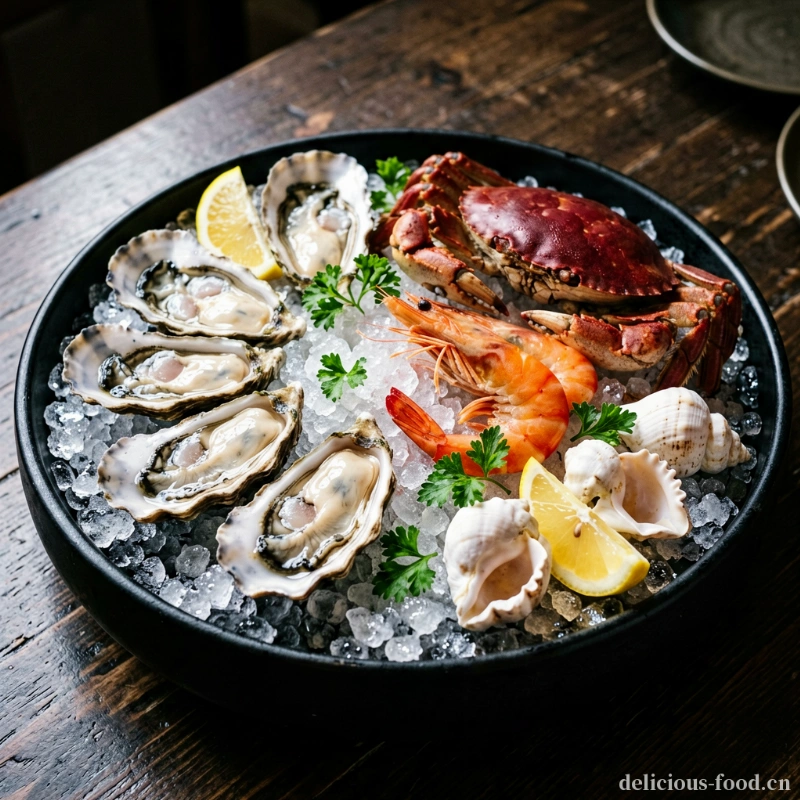 フレンチシーフードの冷製盛り合わせ - Delicious Food