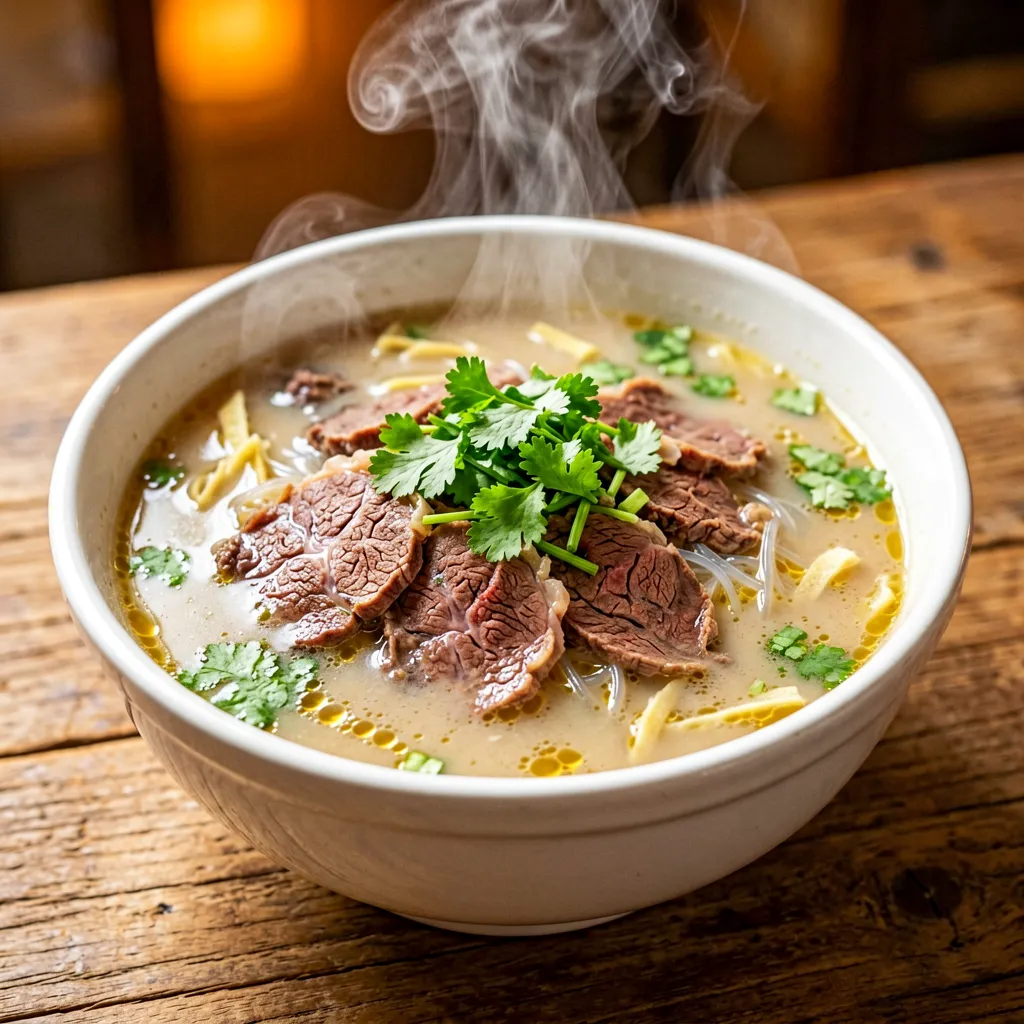 Soupe de Bœuf Fuyang Chahua