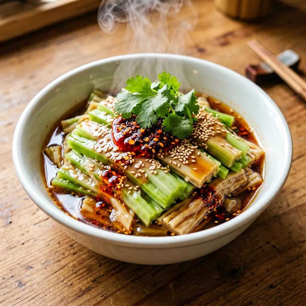 Ga Ba Cai (Crepes crujientes de judías verdes de Tianjin)