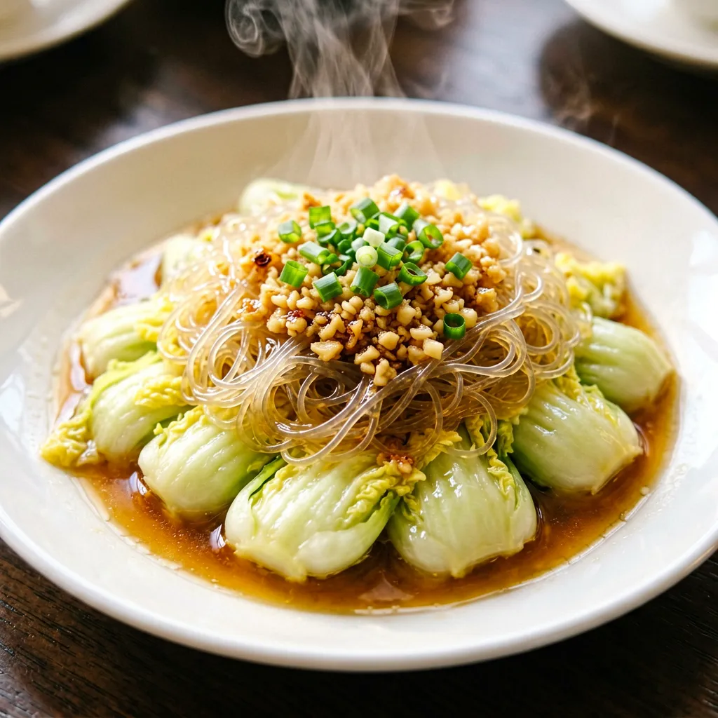 蒜蓉粉丝娃娃菜