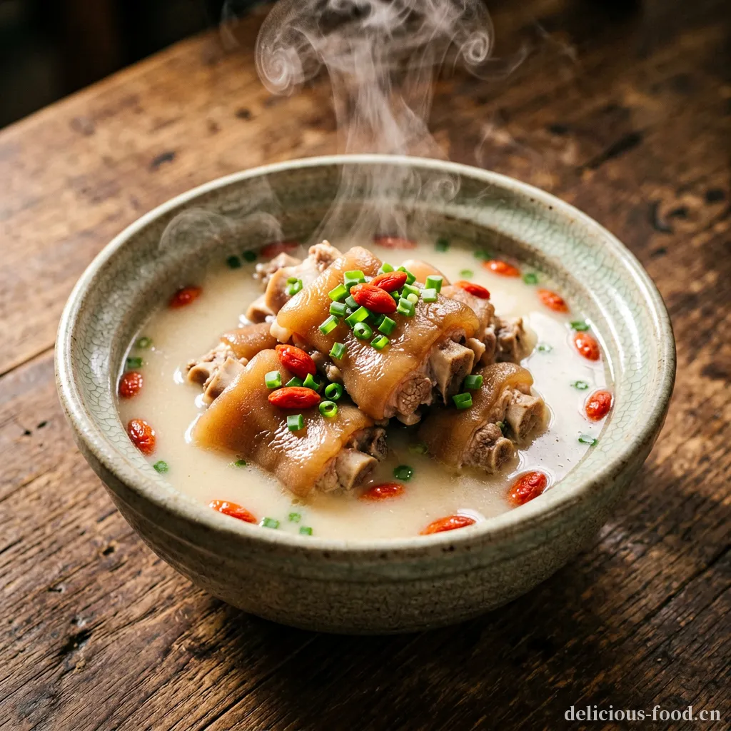 枸杞煲猪手