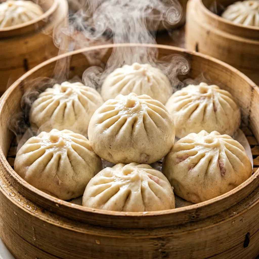 Goubuli Baozi (Tianjin Steamed Buns)