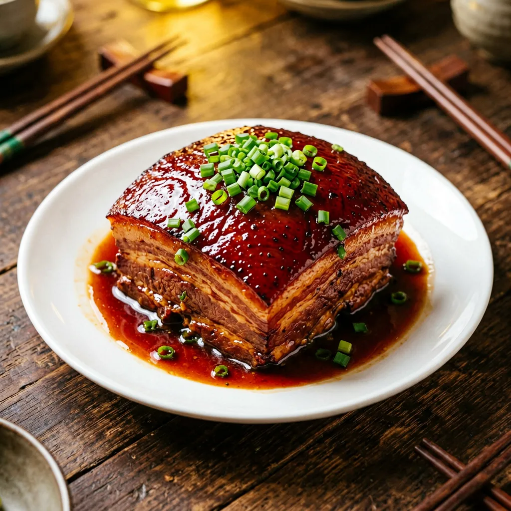 Gufa Kou Quan Duan (Jarre de porc braisé traditionnel chinois)