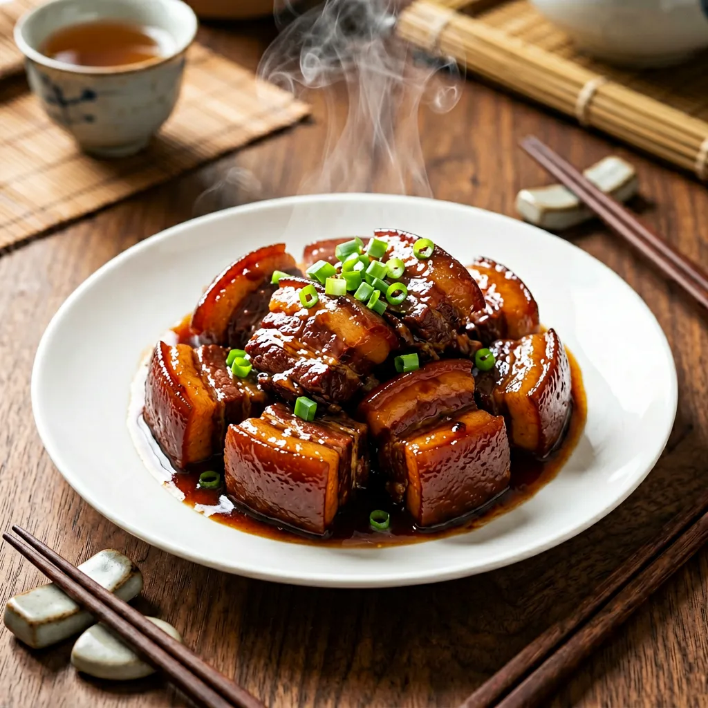 Hongshao Guozi Li (Civeta Mascarada Cozida em Molho de Soja)