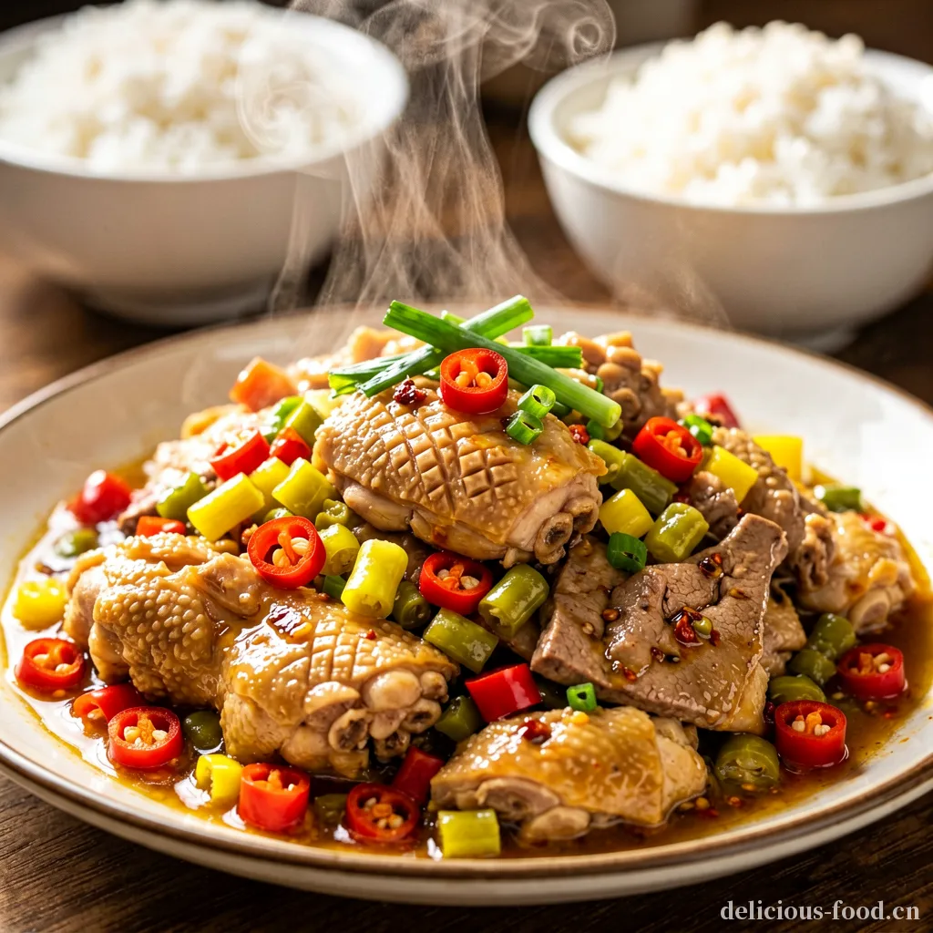 酸辣鸡杂