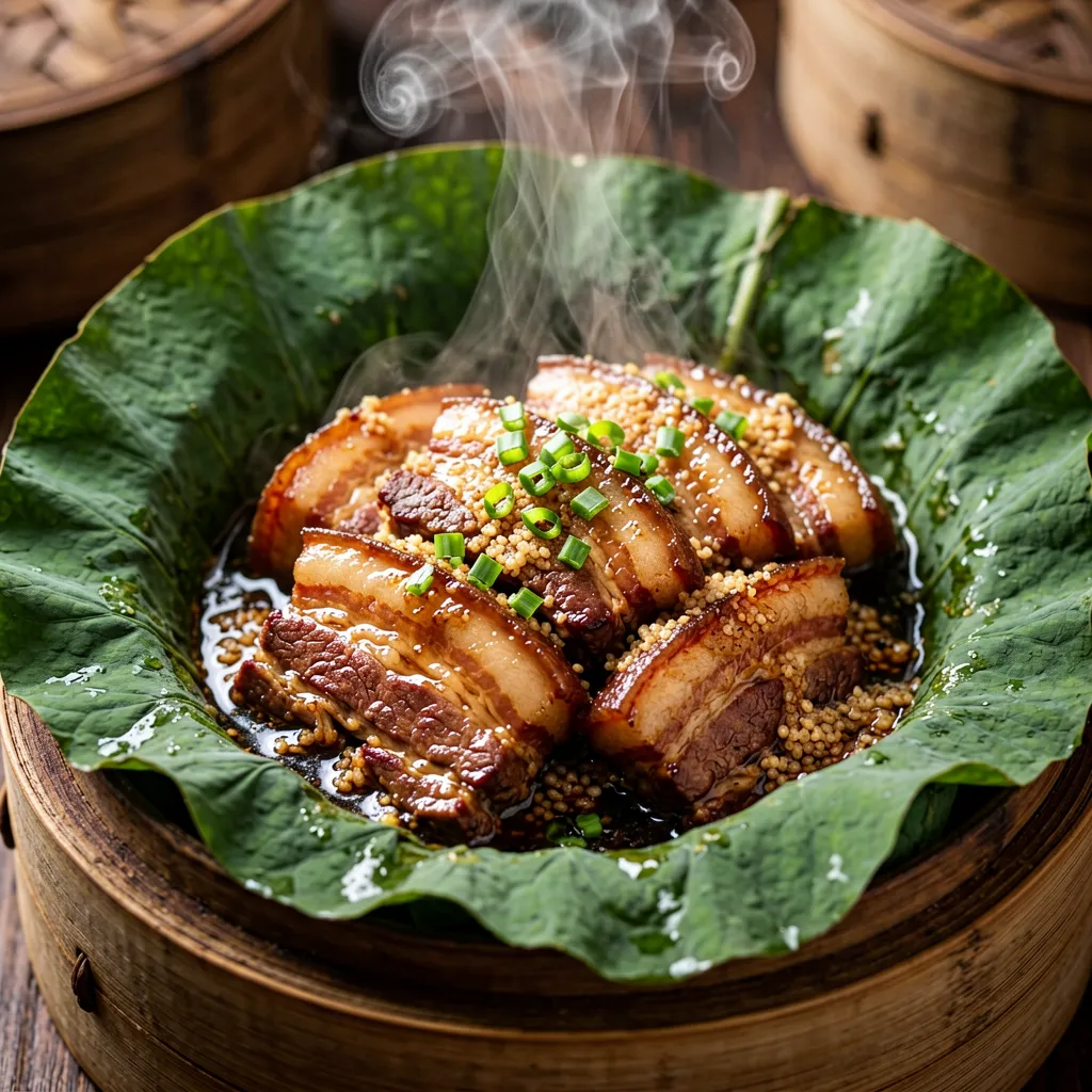 荷叶粉蒸肉