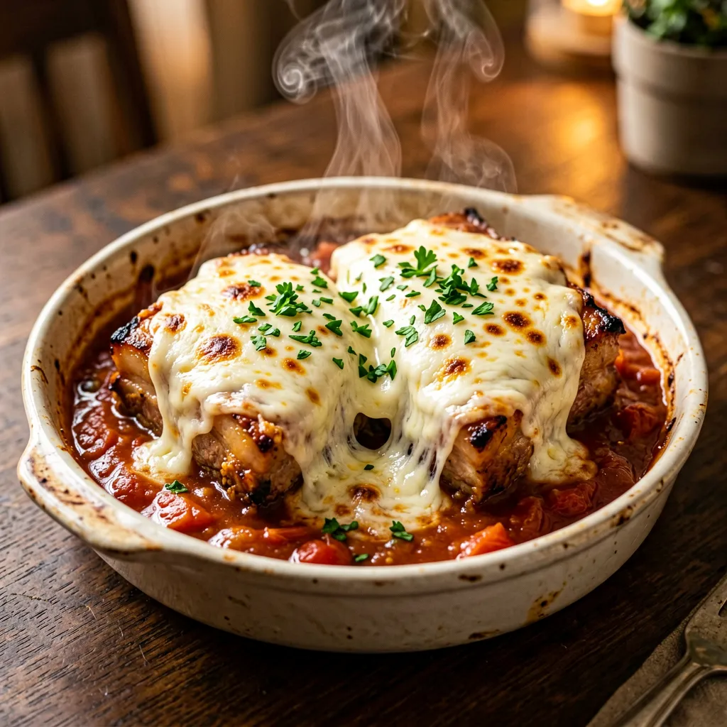 마카오 스타일 오븐 구운 돼지고기