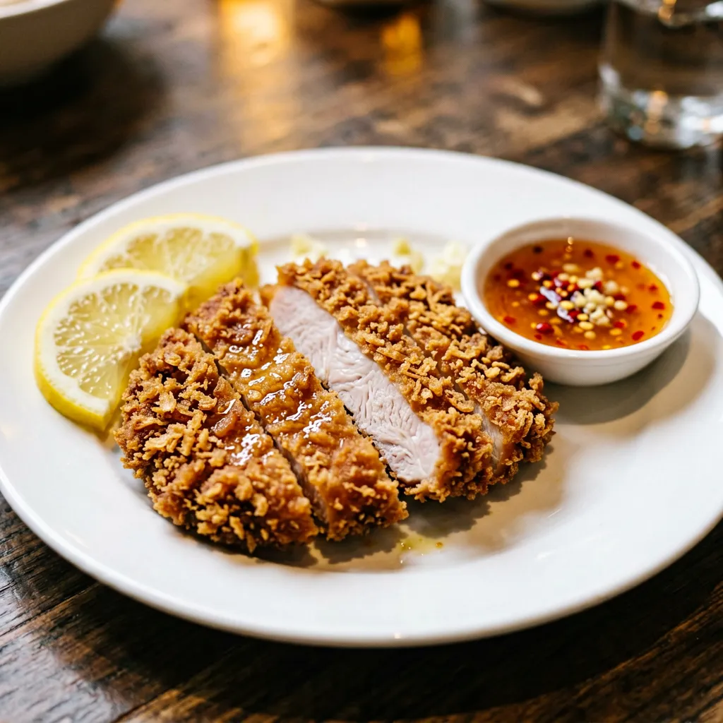 Chuleta de Cerdo Frita al Estilo Macao