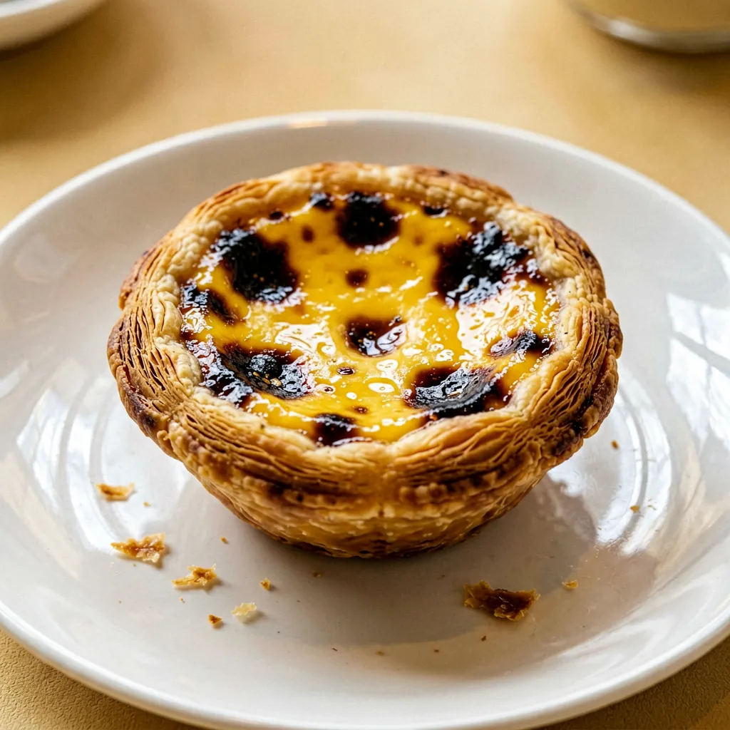Bánh trứng sữa Macao kiểu Bồ Đào Nha