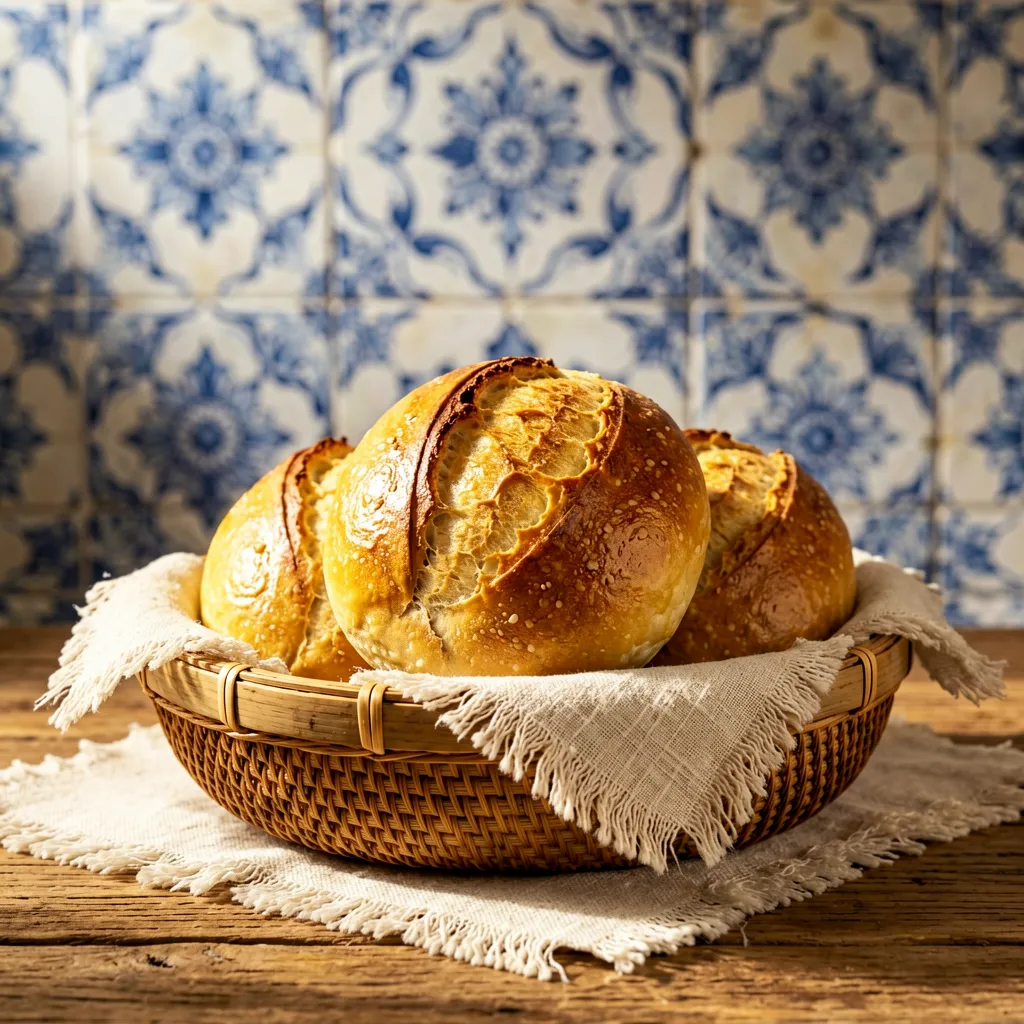 Pão estilo português de Macau