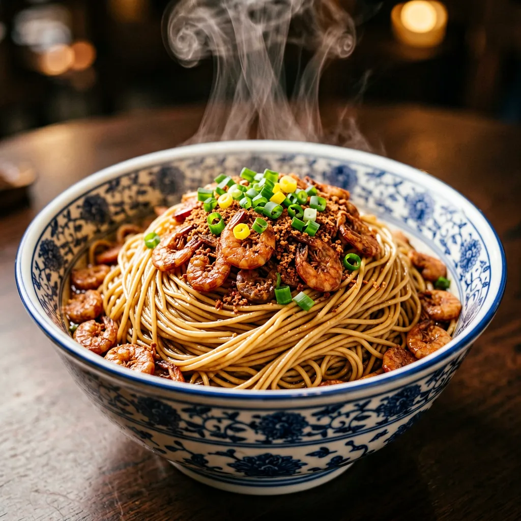 Macau Shrimp Roe Noodles
