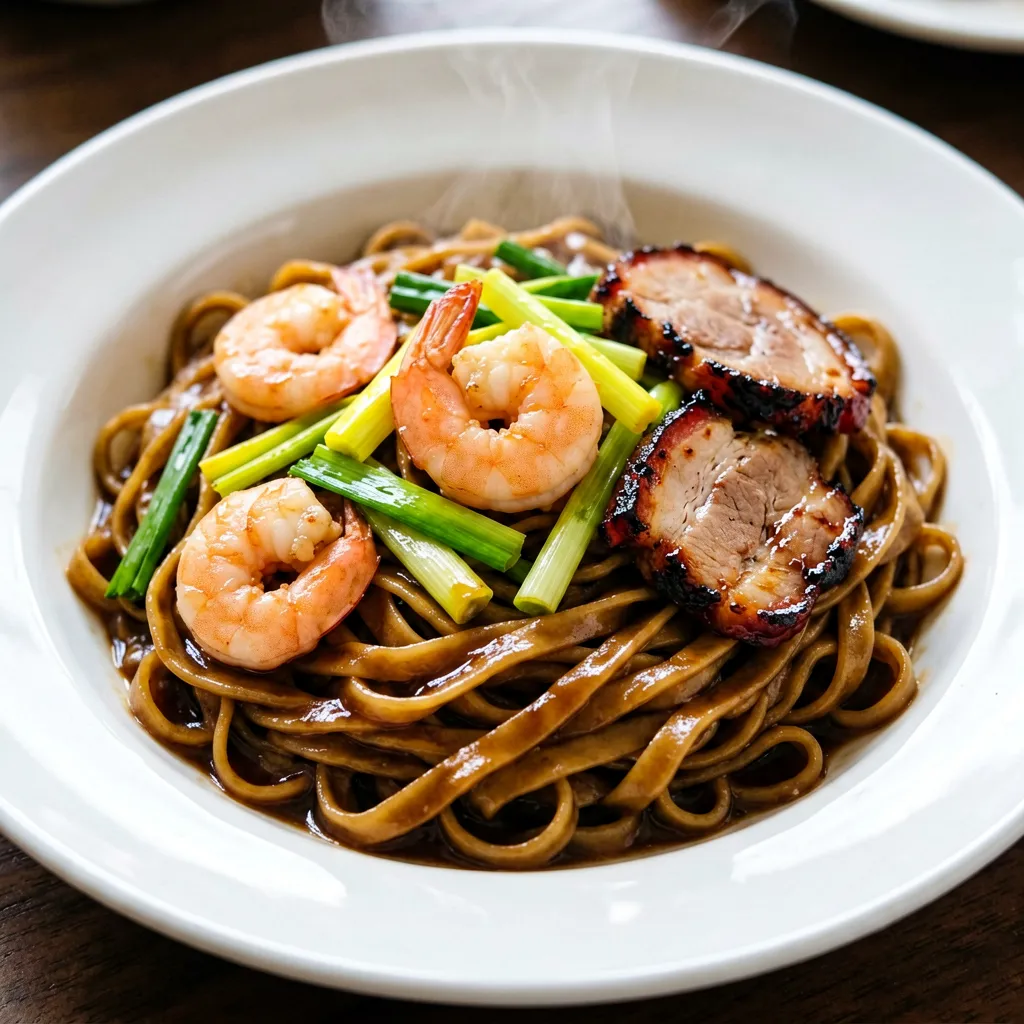 마카오식 습식 yi 면