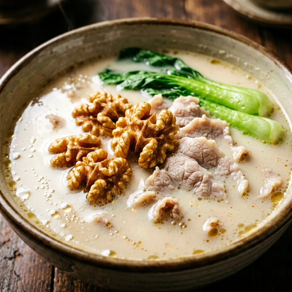 奶汤核桃肉