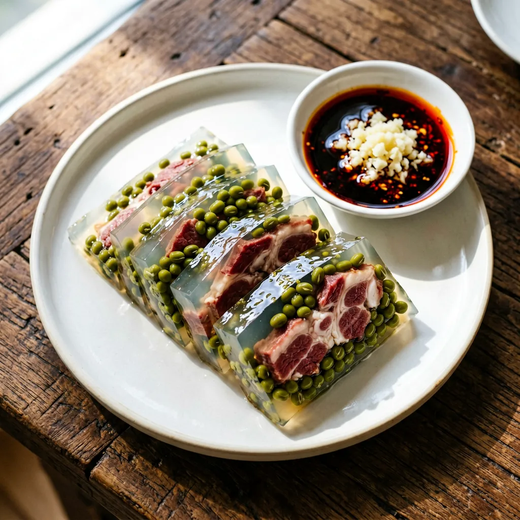 녹두동족 (绿豆冻肘)