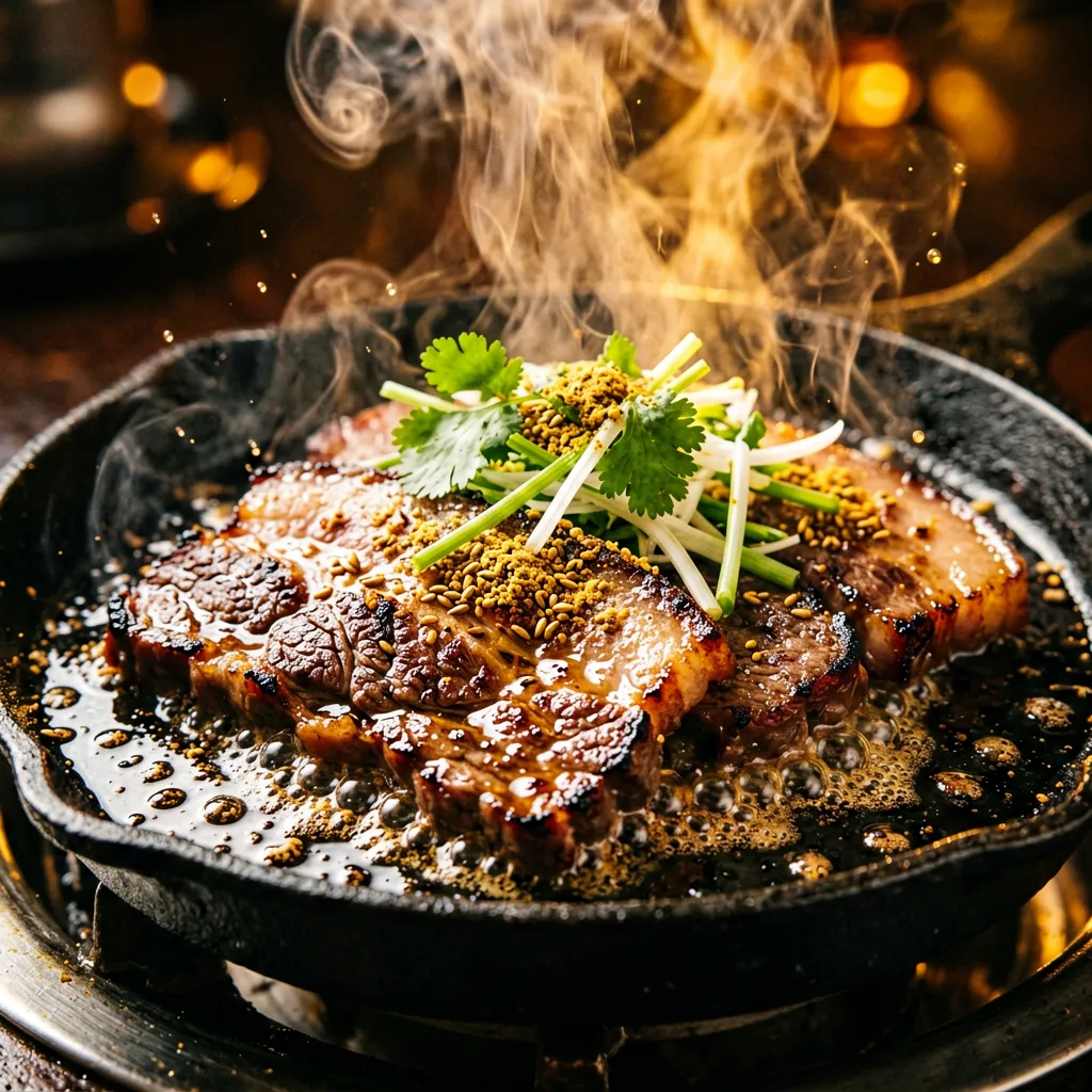 Carne asada al estilo de Pekín antiguo (Lao Beijing Kao Rou)