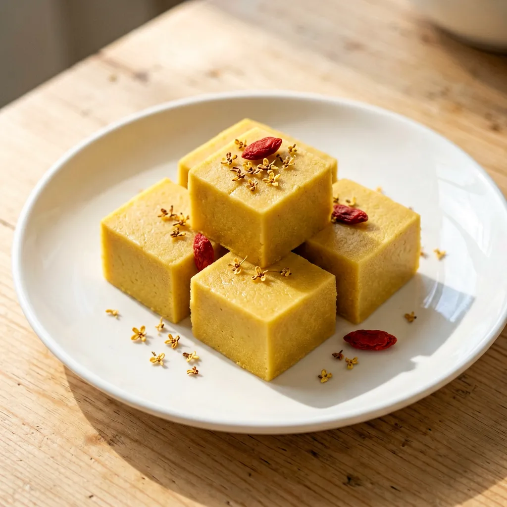 Tarta de guisantes (Wan Dou Huang)