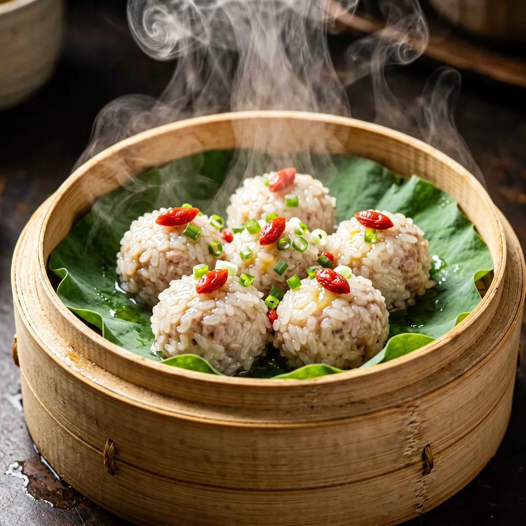 Жемчужные мясные шарики
