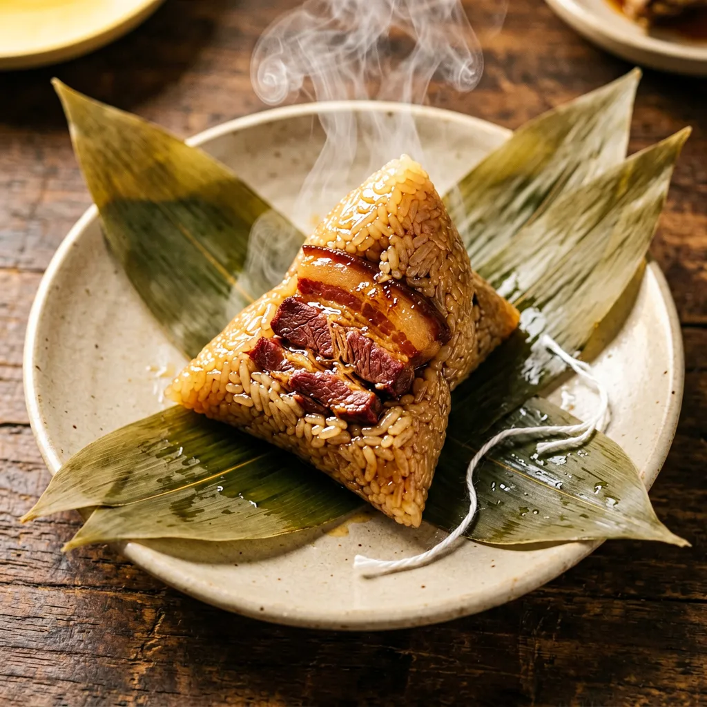 Bánh Tét Nhân Thịt