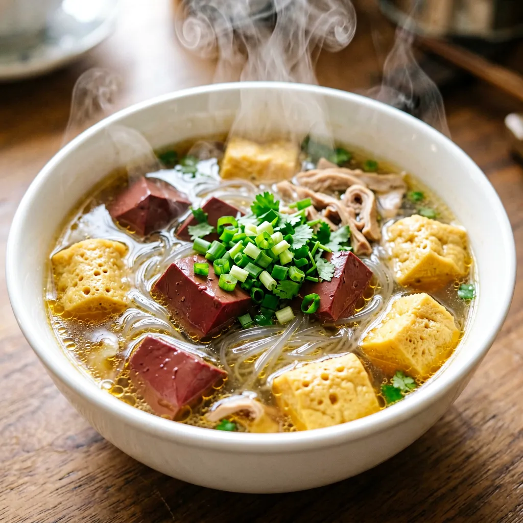 鸭血粉丝汤