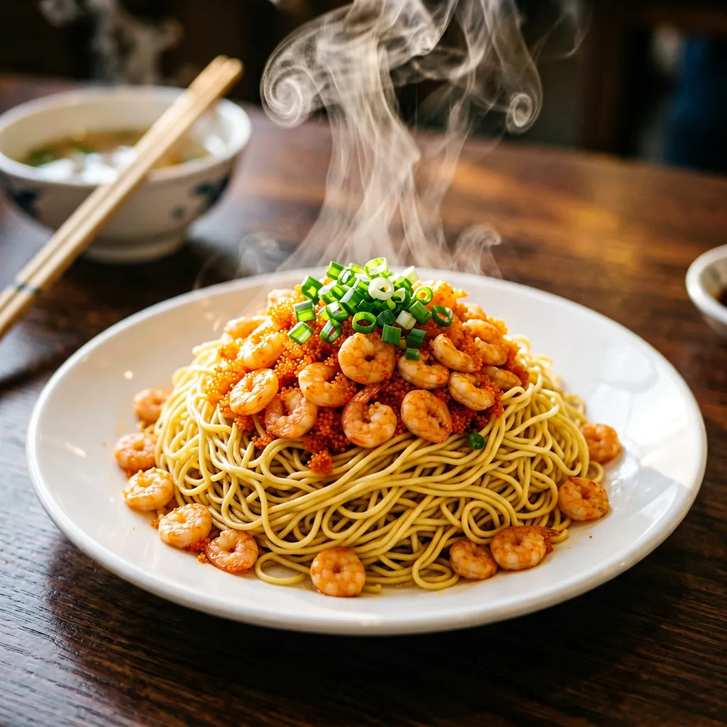 澳门虾子捞面