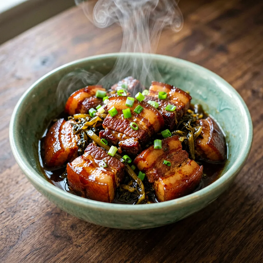 咸菜焖猪肉