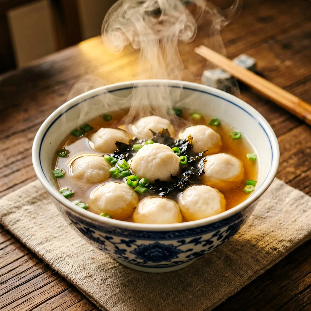 七星魚団子スープ