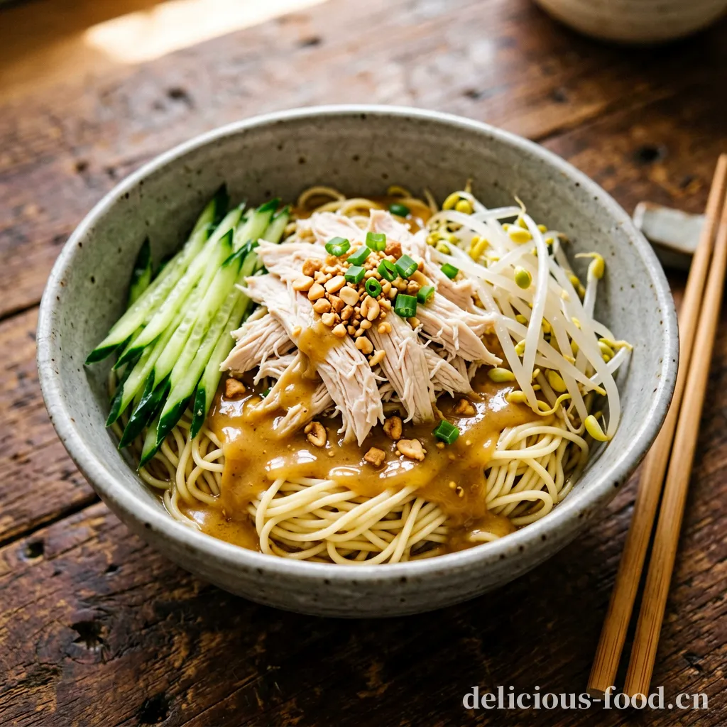 鸡丝凉面