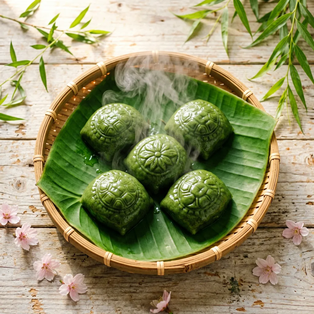 শুকু গুই (মগওয়ার্ট চালের পিঠা)