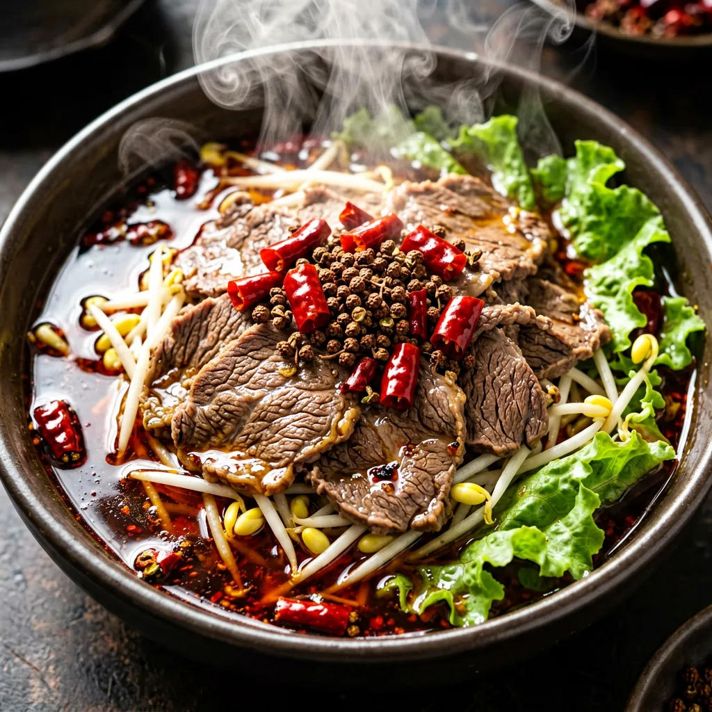 水煮牛肉