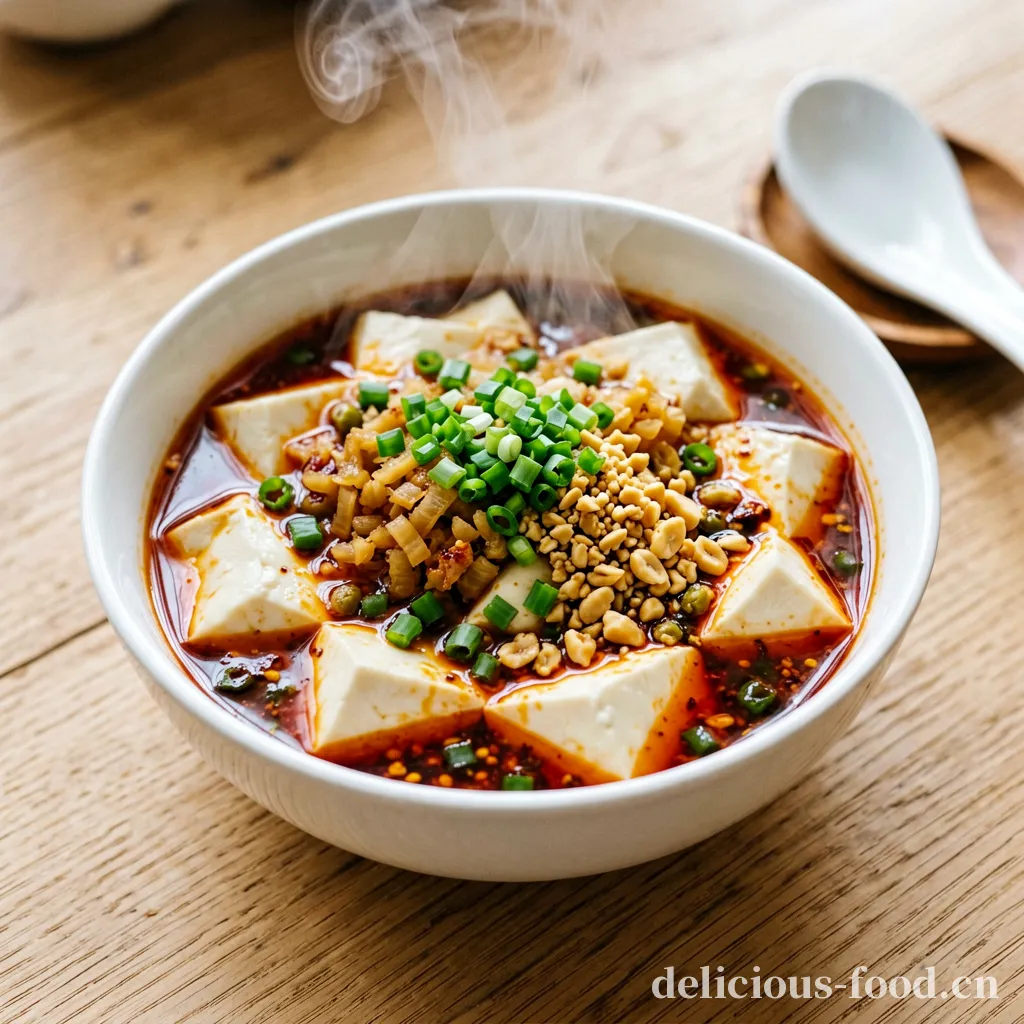 酸辣豆花