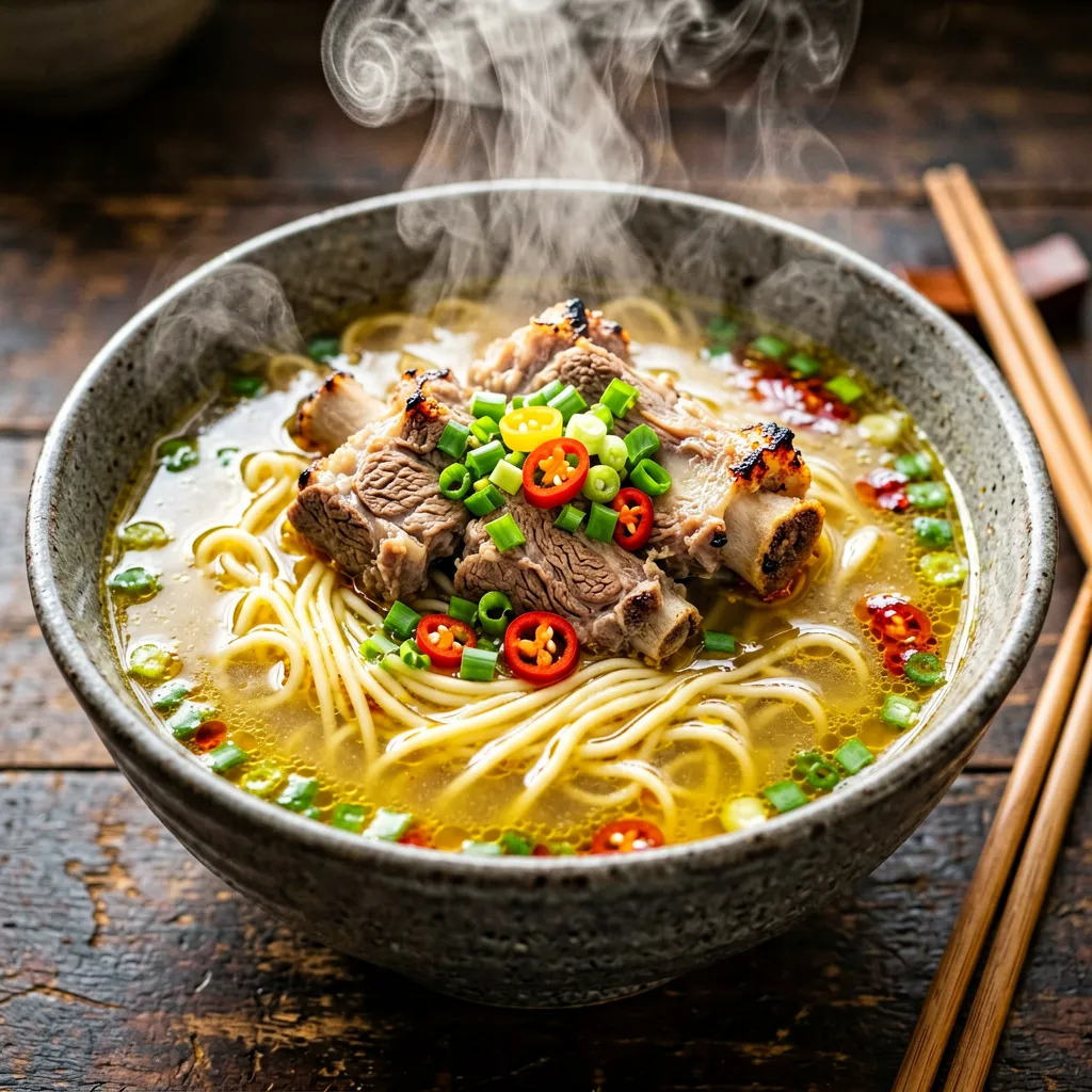 酸汤龙骨面